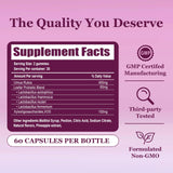 DYALE Her Juicy Feminine Probiotics Gummies for Women | Pineapple Flavor | Supports pH Balance, Gut Health & Immune System | with Slippery Elm, Prebiotics & Lactobacillus Blend | 60 Gummies (2pcs)