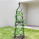 GOOOXIM Metal Obelisk Trellis - 38.3"" Climbing Support for Vines & Roses