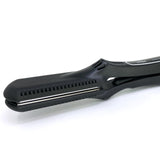 Croc Classic Silver Titanium Flat Iron Hair Straightener, 1.5 Inch