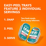 IAMS Perfect Portions Cuts in Gravy Wet Cat Food, Tuna & Salmon, 12 count