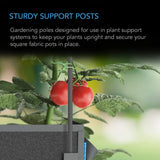 AC Infinity Garden Plant Stakes 90cm, Sturdy Metal Support Sticks