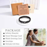 EFVISD Gift for Husband from Wife, Husband Bracelet for Him Men