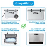 fivertik Cooler Basket for RTIC 52/72Qt Ultra-Light Wheeled Coolers,Inside Dry-Goods Basket fits Coleman 54 Qt Steel Belted/Ninja FrostVault Cooler,Stainless Steel Wire Rack