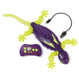 HEX BOTS Glow-in-the-Dark Wall Crawler Gecko Remote Control Toy