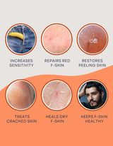 CAUSEHUMAN Penile heal cream for phimosis, redness, dryness, and scarring of skin | Prevents Irritation | Phimosis Cream | Restores and Moisturizes skin | 100 ml (3.38 fl oz) | 60 days supply