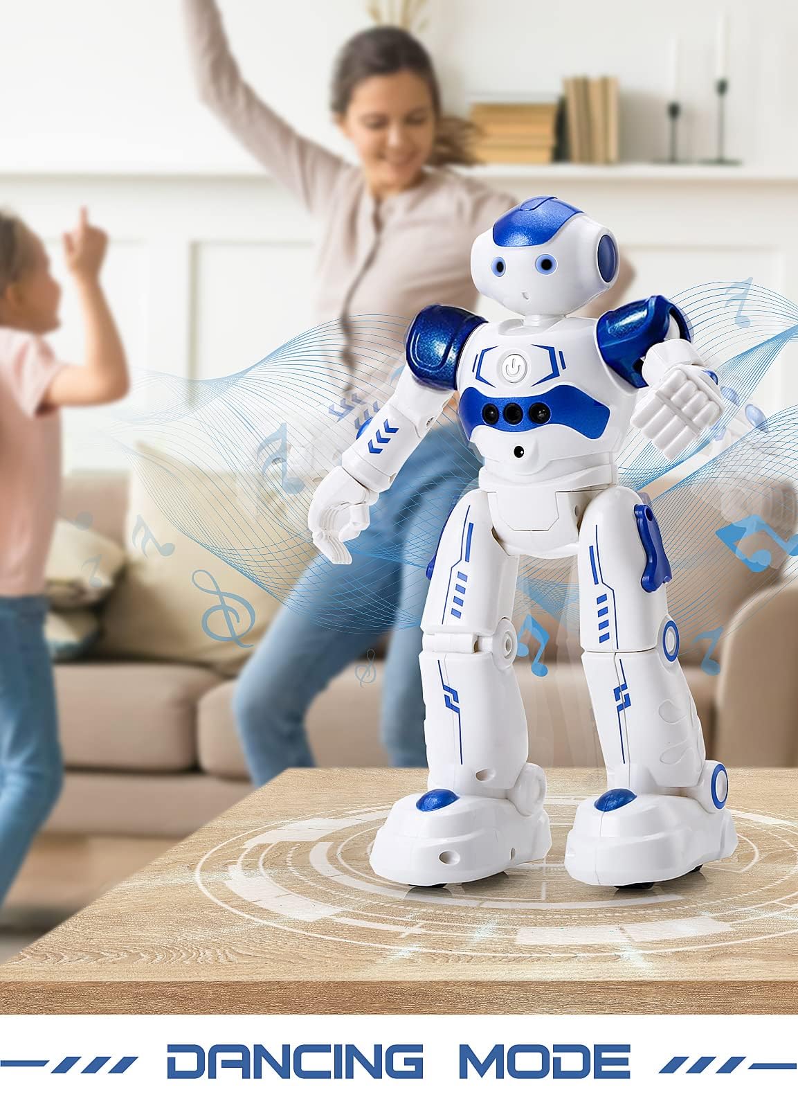 KingsDragon RC Robot Toys for Kids,Remote Control Smart Robot Toy