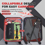 BigAlex Lightweight Collapsible Walking Cane with Soft Comfortable TPR Handle for Seniors and Elderly Adults, Larger Handle for Comfort, Adjustable Support Stick, Portable Travel Aid for Men & Women