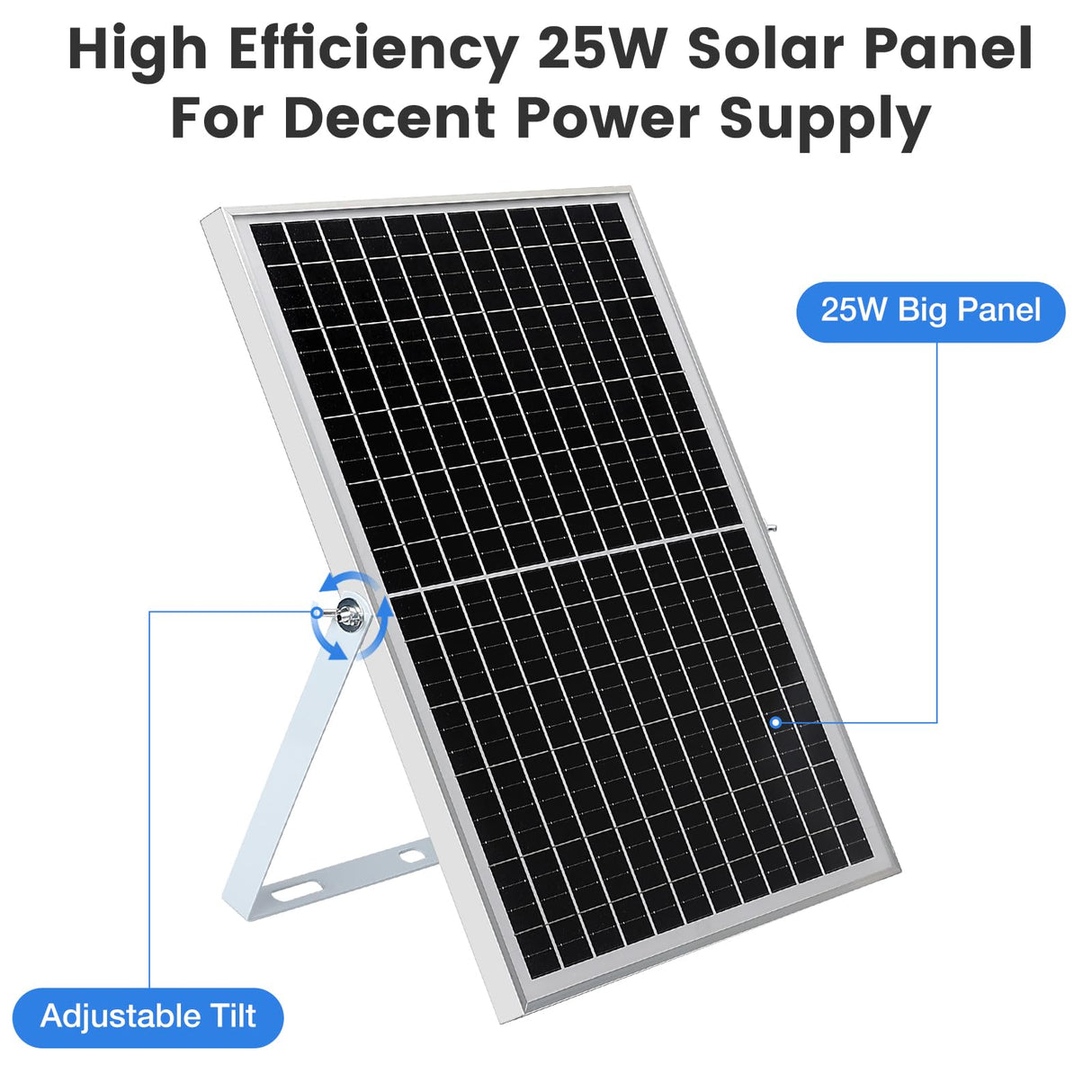 Fanspex Solar Exhaust Fan, Solar Powered Vent Fan Kit for Outside Greenhouse Shed Chicken Coop (8" Fan)