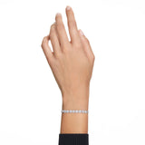 Swarovski Una Angelic Bracelet with White Crystals on a Rhodium Plated Setting