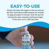 Germ Boss Strong Odor Eliminator, Fast-Acting Cleaning & Deodorizing Fogger, Mold Bomb Fogger for Smell Control with Fresh Scent, Covers Up to 1,000 cu ft, 6 oz
