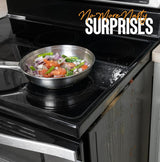 Linda’s Essentials Stainless Steel Stove Gap Covers (2 Pack) Adjustable Length 13.8" to 27.5" Stainless Steel, Steel Adjustable Gap Covers, Counter, Oven & Stove Gap Filler