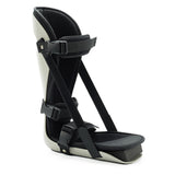 Plantar Fascitis Night Splint Adjustable Leg Support Brace for Fascia, Tendon and Calf Stretching, Heel and Bone Spur, Arch Pain Treatment Fit Right or Left Foot, Grey, Large