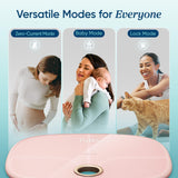 Etekcity Smart Rechargeable Scale for Body Weight, BMI, Fat, Muscle Mass, FSA HSA Eligible, Digital Bathroom Scale with 13 Metrics, Secret Mode, Bluetooth Connect to Free Apps, Cotton Candy Pink