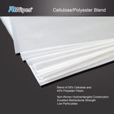 AAwipes Cleanroom Wipes Nonwoven Wipes Cellulose/Polyester Blend (Grade A, 68 Gram, Bag of 300 Pcs) 9" x 9"for Lab, Electronics, Pharmaceutical, Printing and Semiconductor Industries (NW06809)