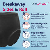 Dry Direct Noir Ultimate Protective Underwear (Small - Pack of 14) by Parentgiving