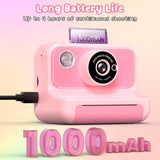 Kids Camera Instant Print, Kids Camera 1080P HD Video Digital Camera