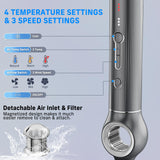 5 in 1 Hair Dryer Brush, QUICO Hair Styler 110,000 RPM 7X Faster Hair Dryers for Women 500 Million Negative Ionic Volumize Blow Dryer Brush, Hair Straightener, Air wrap Hair Styler Curl No Heat Damage