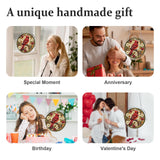 UNIQGIFTS Acrylic Puzzle Suncatcher, Northern Cardinal Sun Catchers Puzzle for Window Hanging, DIY Craft Puzzles for Adults, Ideal Gift for Women, Men, Wife, Mom, Home & Garden Decor, 8.2 in