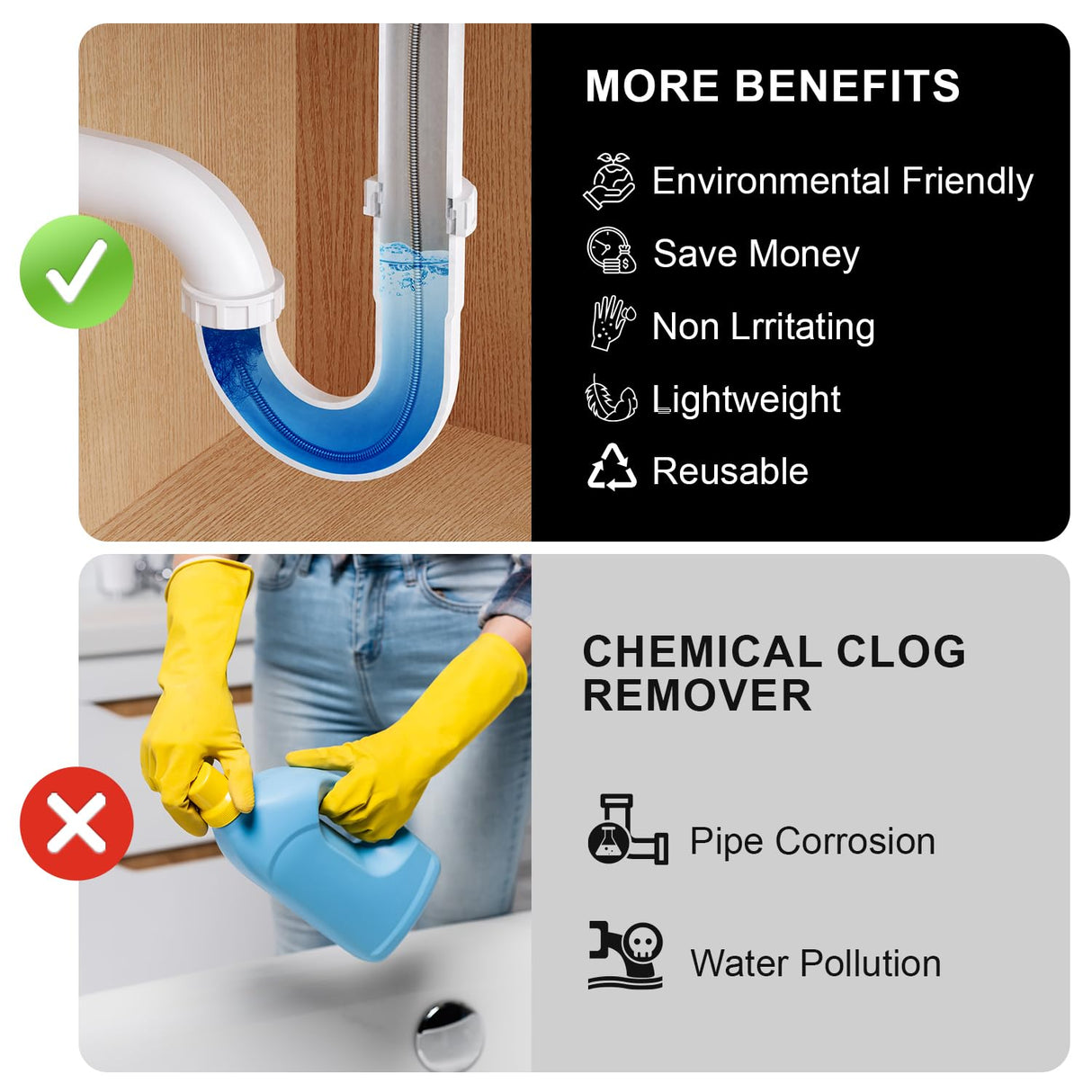 POPULO 20V Cordless Electric Drain Snake, 25Ft Replaceable Cable with 2.0Ah Battery, Extension Tube & Charger, Snake Drain Clog Remover Tool for Toilet, Floor Drain, Sink and Shower 3/4"-2" Pipe