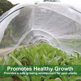 KLEWEE Garden Netting Kit for Raised Beds, 10x33ft Ultra Fine Mesh Netting