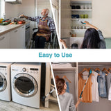 Grabber Reacher Tool 2-Pack, 32" Folding Reacher Grabber Pickup Tool with Magnets, Lightweight Grabbers for Seniors, Trash Grabber Tool with 90°Rotating Head