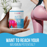 ProLab Organics InstaBum Bum Enhancement Pills – Lift, Shape, and Fill Glutes – Fast Growth for Bigger Butt and HIPS – No Gummies. Visible Results in 1-2 Weeks