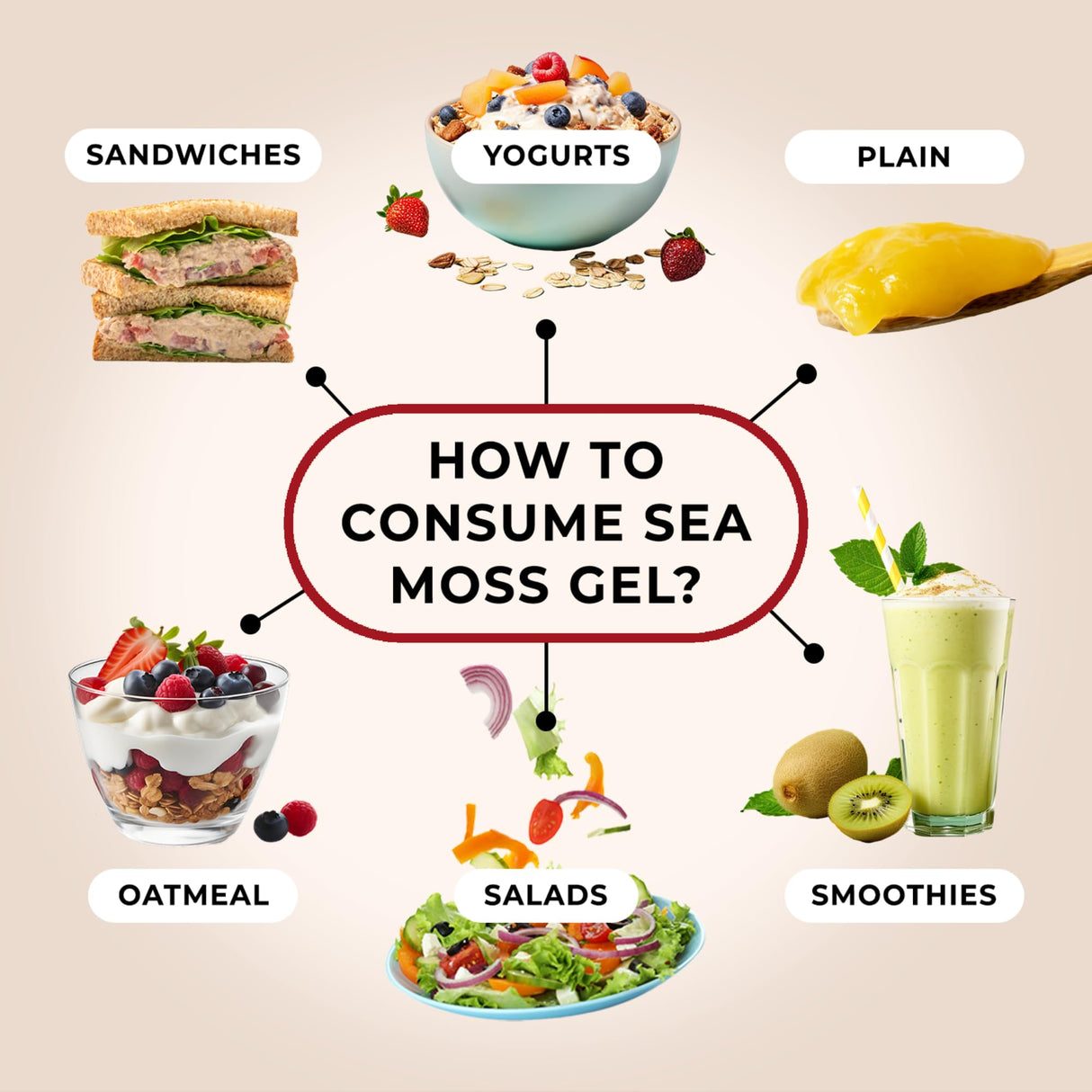 2 Pack TrueSeaMoss Wildcrafted Irish Sea Moss Gel - Made with Dried Seaweed & Fresh Sea Vegetables, Seamoss - Made in USA (Mango/Pineapple)