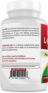 Best Naturals L-Citrulline 2000mg/Serving - Non-GMO - Gluten Free - 120 Tablets (120 Count (Pack of 3))