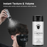 BlackMask Texture Powder for Men, Easy to Apply - Instantly Adds Texture & Volume, All-Natural Ingredients, Strong Hold, Hair Powder for Men