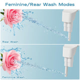 Shineforu Ultra-Slim Bidet Dual Mode Bidet Attachment for Toilet, Bidet Toilet Seat Attachment with Pressure Controls(Feminine/Posterior Wash),Easy to install Design Non-Electric Bidet