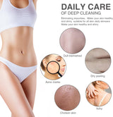 3 Pack African Net Sponge – Real Authentic Exfoliating Bath Sponges for Silky Smooth Skin, Deep Cleansing Mesh for Full Body, Quick-Drying & Travel-Friendly（Yellow Pink Purple）