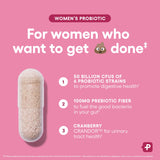 Physician's Choice Probiotics for Women - PH Balance, Digestive, UT, & Feminine Health - 50 Billion CFU - 6 Unique Strains for Women - Organic Prebiotics, Cranberry Extract+ - Womens Probiotic - 84 CT