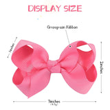 YHXX YLEN 80PCS 3Inch Hair Bows for Girls Grosgrain Ribbon Toddler Hair Bow