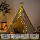 Metaku Globe Fairy Lights Battery Operated 33ft 80LED String Lights with Remote Waterproof Indoor Outdoor Hanging Decorative Christmas Lights for Home Party Patio Garden Wedding