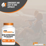 BulkSupplements.com Phytosterols Capsules - Phytosterols Supplement, Beta Sitosterol Capsules, Phytosterol 1000mg - Gluten Free, 2 Capsules per Serving, 180 Capsules (Pack of 1)