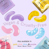 grace & stella Retinol Under Eye Patches for Wrinkles (Purple,24 Pairs)