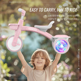 SEREED Colorful Lighting Toddler Tricycle Gift Toy for Ages 2-5 Boys Girls