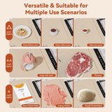 Warming Mat for Food Warmer Pad: 24"X16" Adjustable Foldable Silicone Electric Warming Tray for Buffets Party - Fast Heating Portable Hot Plates for Countertop Kitchen Travel Home Ideas