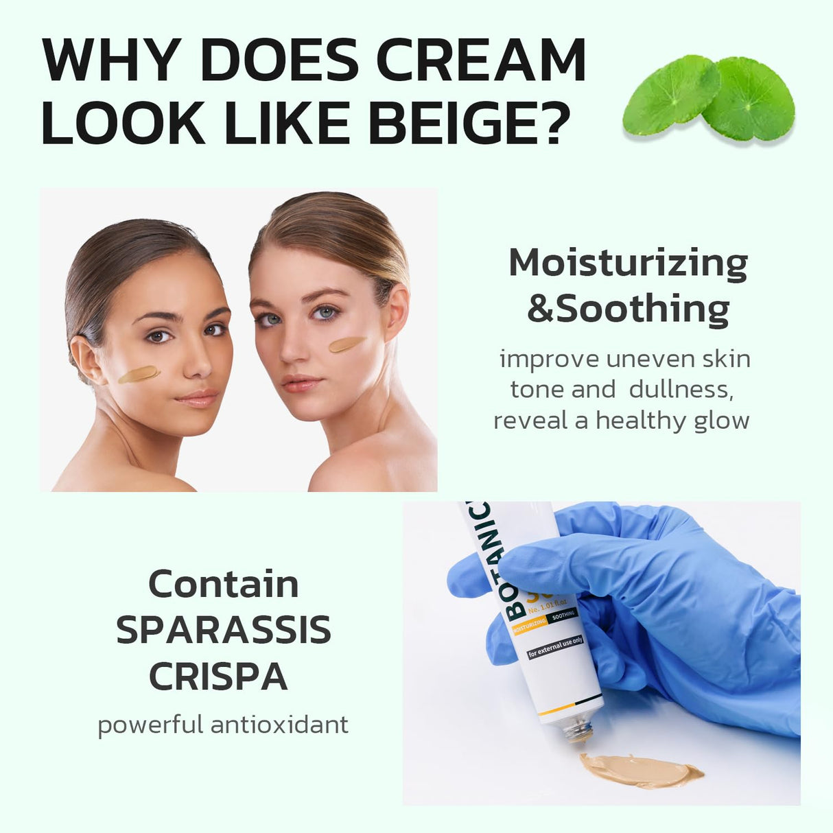 GNJOY Centella Moisturizer Phytocin Cream Soothing Centella Asiatica Moisturizer Face Hydration Barrier Repair Calming PDRN Cream for Acne Prone, Sensitive Skin, Ceramide, B5, Salmon (30ml)