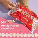 Smarties Candy Bulk Rolls Original Flavor - Gluten & Vegan Free - Classic Sweetness From Family Owned Company Since 1949, Peanut Free & Dairy Free - Perfect Halloween Candy - 2 Pound Bag