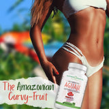 Mother Nature Aguaje Curves Capsules for Women, 1000mg (120ct), Natural & Sustainably Sourced Aguaje Fruit from Peru for Female Health, Hormone Balance, Curve Enhancer, Vegan, Non-GMO & Gluten-Free