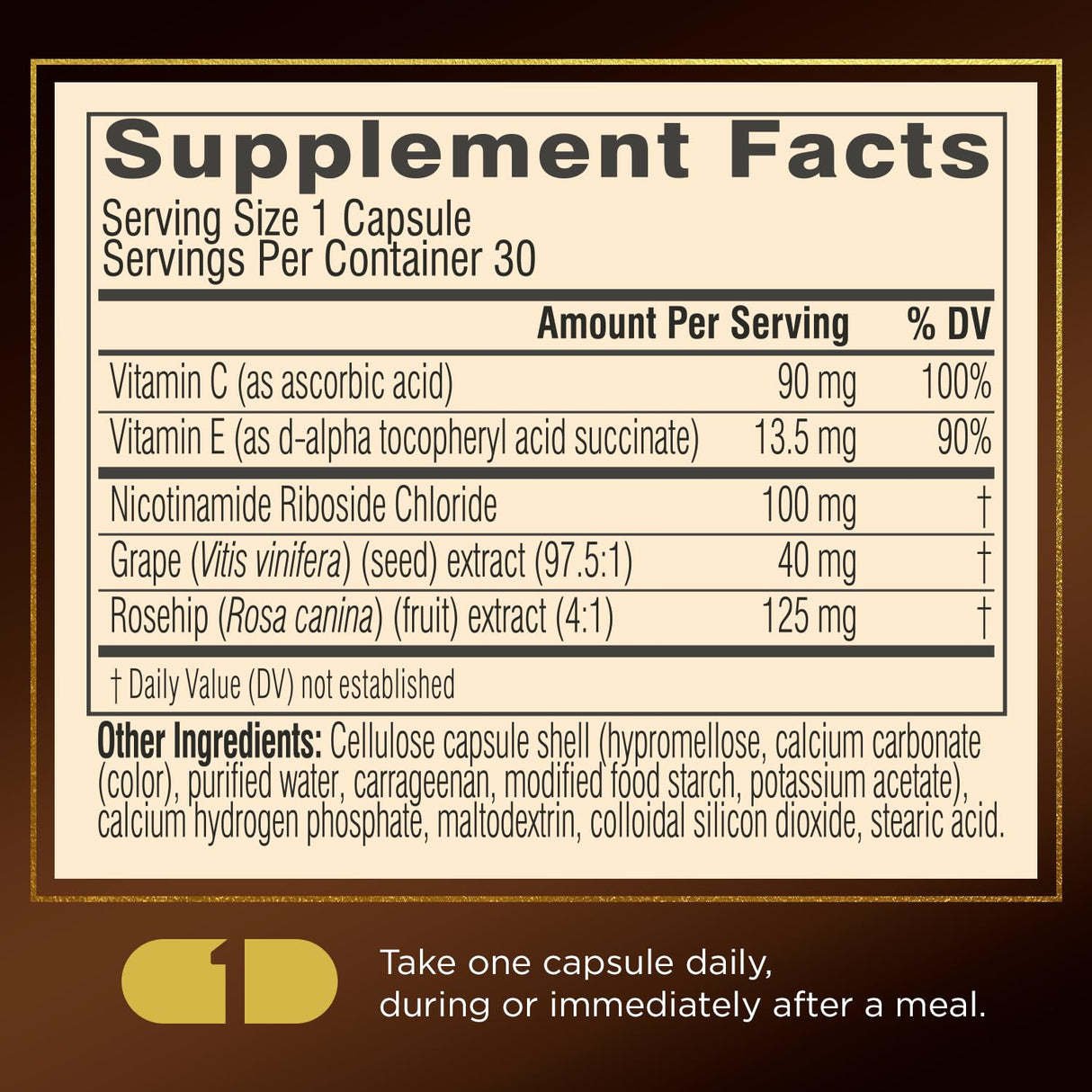 Swisse Plus NAD+ Beauty Restore | Clinically Tested Ingredients | NAD+ Supplement for Men & Women | Supports Collagen Formation, Skin Elasticity & Anti-Aging Supplement | 30 Capsules