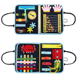 Fidget Blanket for Adults with Dementia,Dementia Activities for Seniors,Alzheimers Dementia Products for Elderly,Toddler Busy Board ,Fidget Toys,Autism Sensory Toys for Autistic Children.