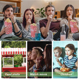 300 PCS Popcorn Bags 1 Oz Small Popcorn Bags Individual Servings Bulk Pop Corn Bags for Party Popcorn Machine Christmas Movie Night Supplies