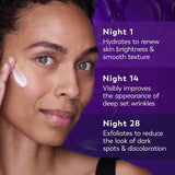 Olay Retinol Night Cream for Women, MAX, Anti-Aging Face Moisturizer, Fragrance-Free, Non Greasy - Anti-Wrinkle, Smooth Fine Lines, Hydrating Skin Care - Triple Collagen Cream, Niacinamide, 1.7oz