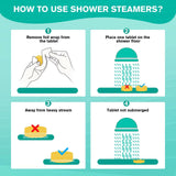 JoJowell Shower Steamers Aromatherapy - 18 Pack Birthday Gifts for Women, Self Care, Christmas Gifts Stocking Stuffers for Adults, Women, Men, Mom, Teens, White Elephant, Relaxation Home SPA