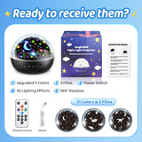 Night Light for Kids, 93 Lighting+3 Films Star Projector, Gift for 3-5