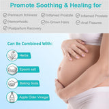 Electric Sitz Bath, Sitz Bath for Hemorrhoids, Sitz Bath for Toilet Seat, Sitz Bath for Postpartum Care, Sits Bath Kit for Women, Automatic Flushing, Foldable, Fits Universal Toilet