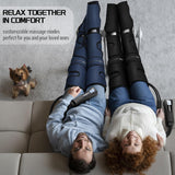 Father's Day Gifts for Dad Men Women Mom, Mother's Day, Christmas, Air Compression Massager with Heat for Foot, Leg, Calf, Thigh, Knee, Helpful for Varicose Veins,Muscle Fatigue, Cramps Swelling Edema