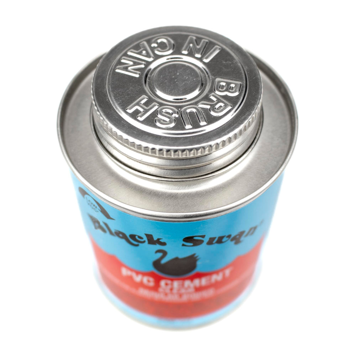 Kudos-Trading - Black Swan 236ml PVC Cement – Industrial Strength, Fast-Acting, Waterproof Seal – Ideal for Plumbing, Irrigation, and Pool & Spa Projects – Versatile, Easy to Use with Applicator Brush